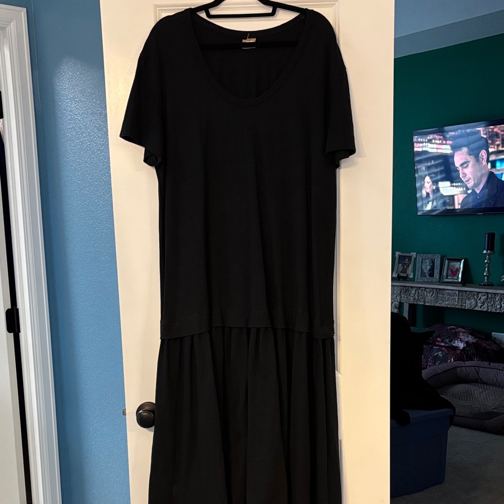 Free People “Free-est” Black Maxi Dress